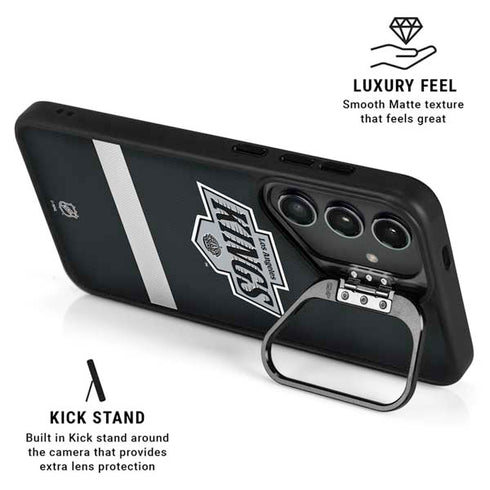 NHL Los Angeles Kings Jersey Galaxy S24 Plus Kickstand Case
